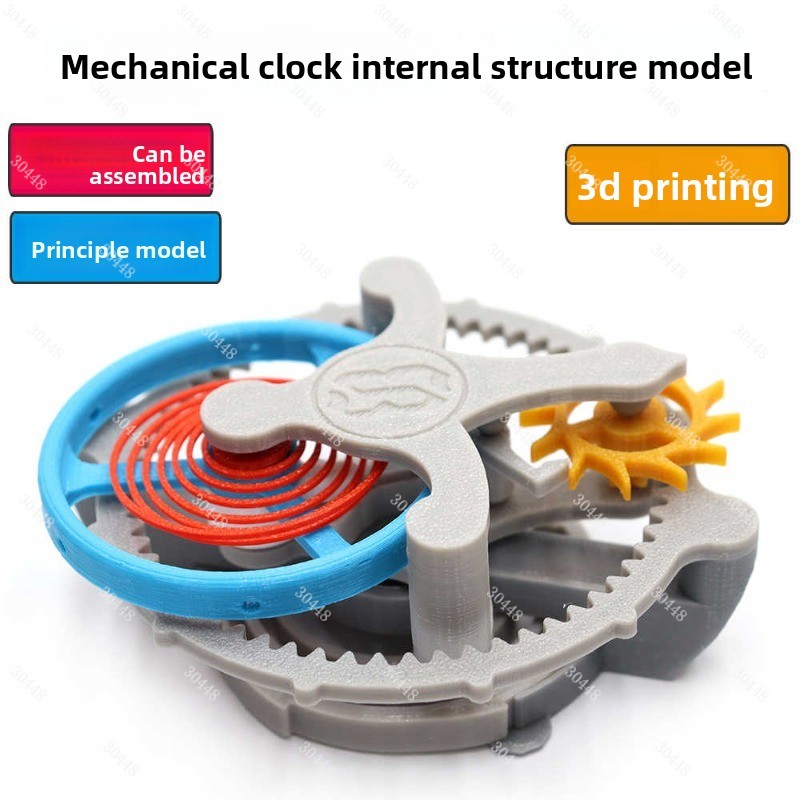 3D Printing Watch - Mechanical Watch Internal Structure Model -