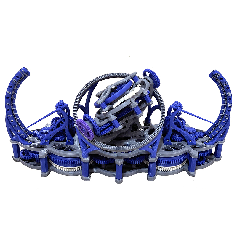 3D Printing Watch - Random color 3d print tourbillon assemble
