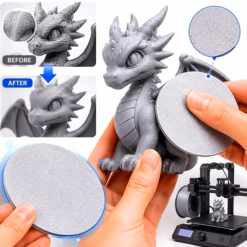 3D Print Removal Tool - 3D Printing Resin Polishing Disc PLA