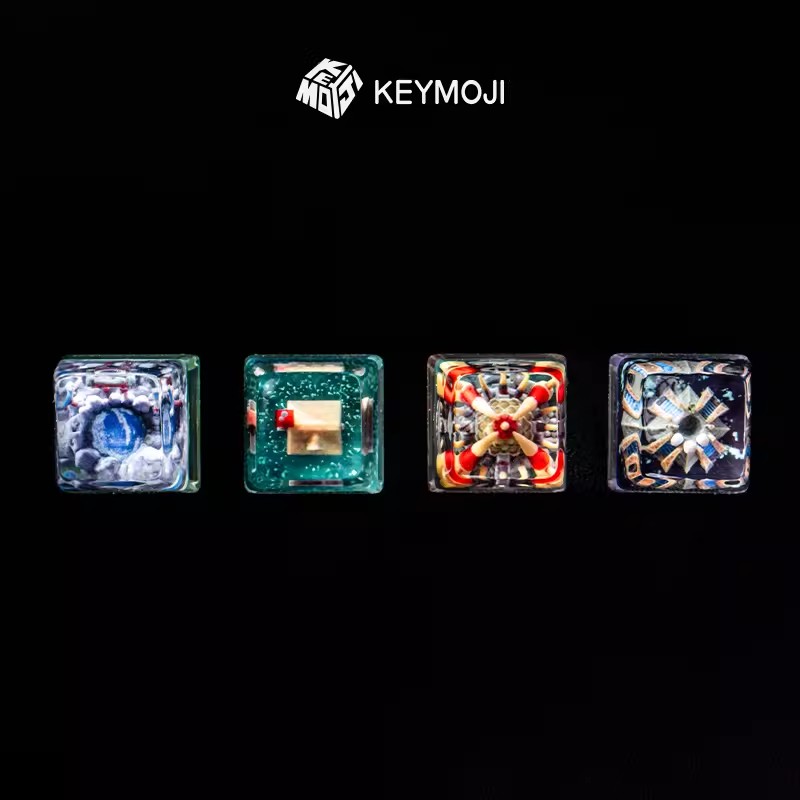 3D Printing Keycaps - 1Piece Keymoji WOW Resin Keycap Upgrade