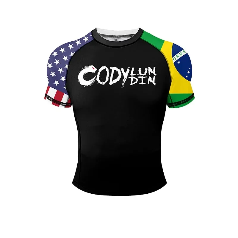 3D Printing Usa - Men 3D Print Flag Graphic Compression