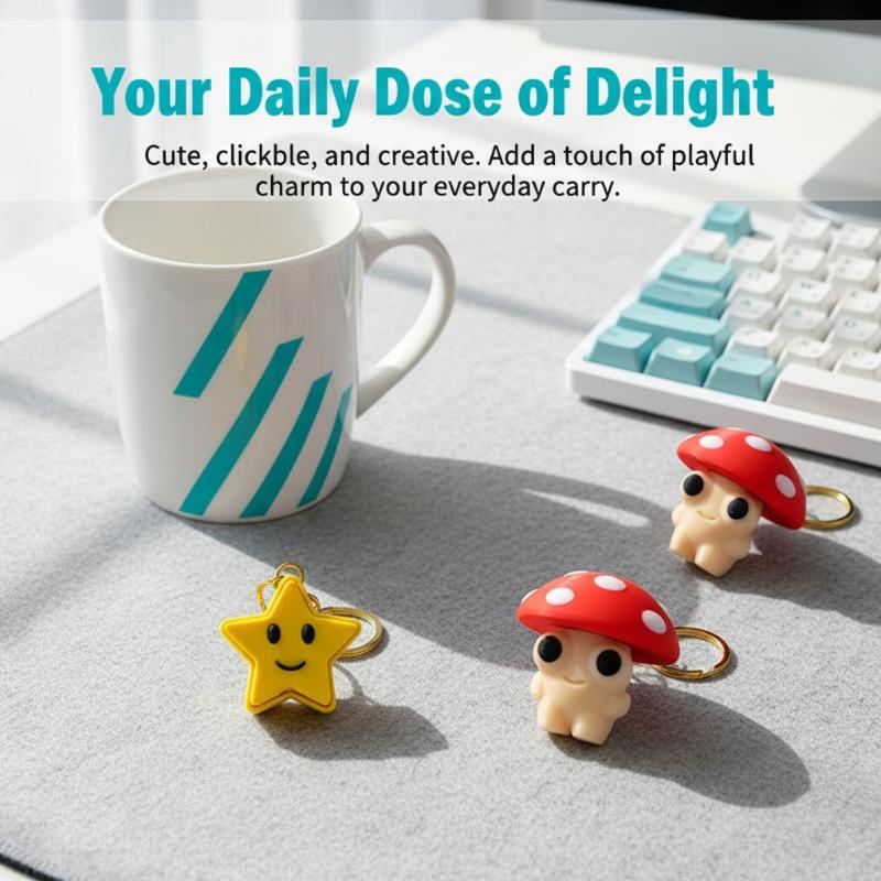 3D Print Mushroom Turtle Mecha - đánh giá và giá 3D Printing Keycaps