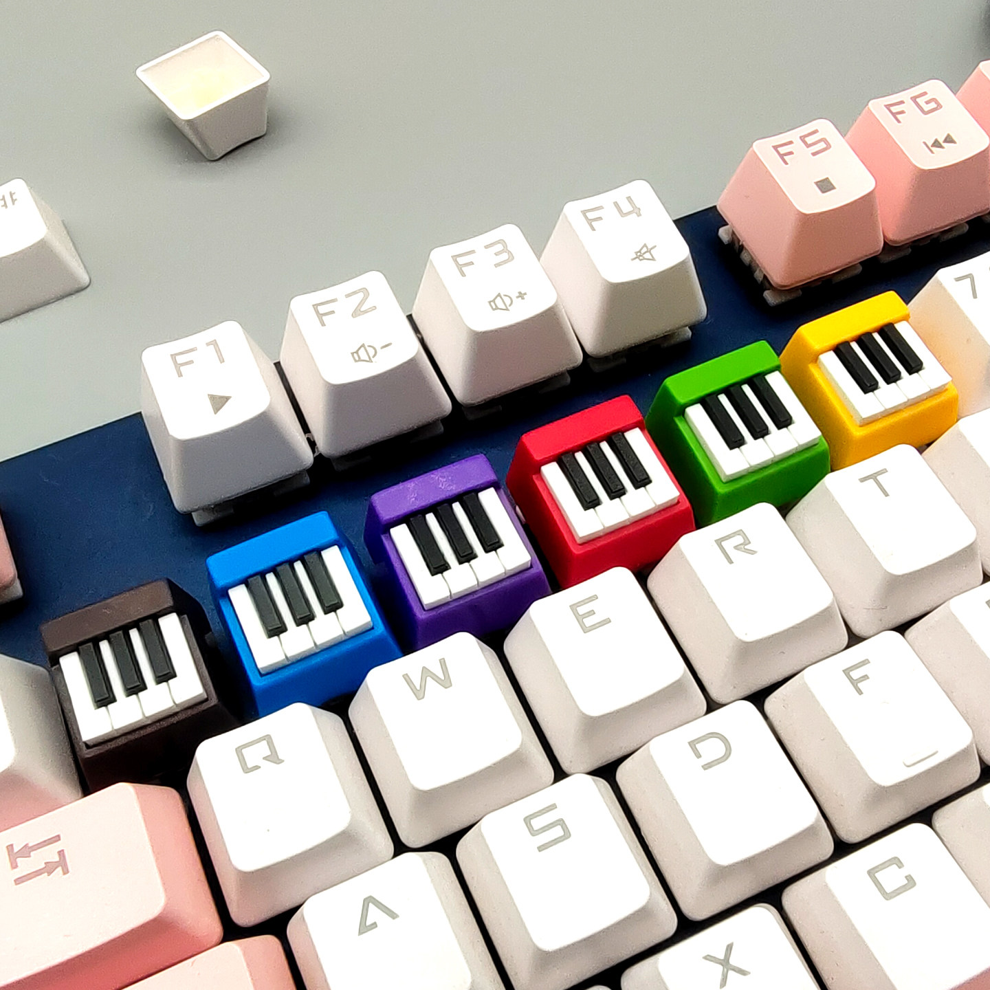 Piano Key Cute Aesthetic MX Cr - đánh giá và giá 3D Printing Keycaps