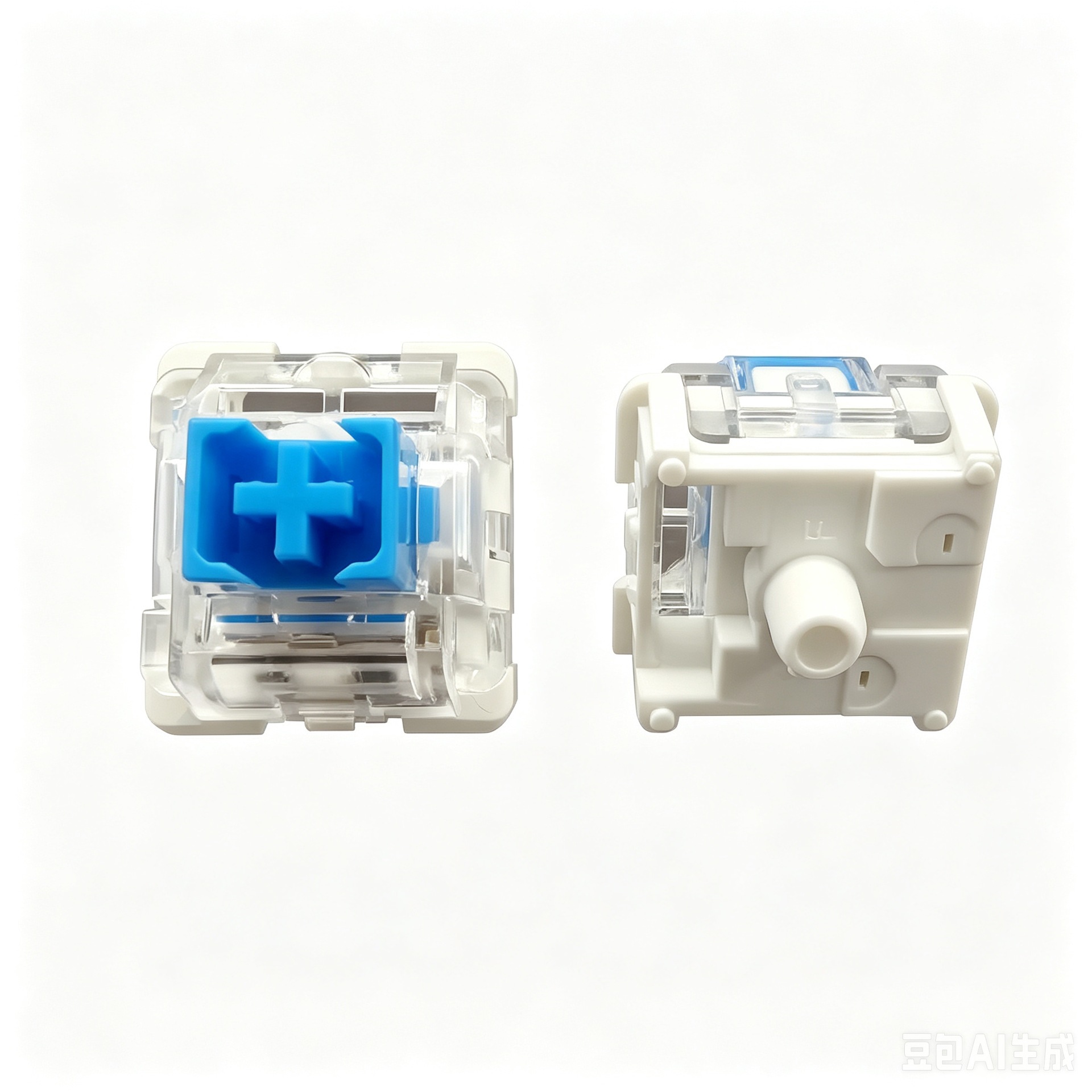 10-100pcs KeyBoard Blue Switch - đánh giá và giá 3D Printing Keycaps