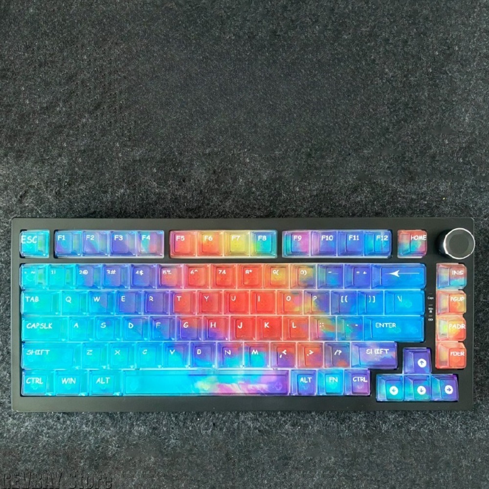 119 Keys 3D Printing Gradient  - đánh giá và giá 3D Printing Keycaps
