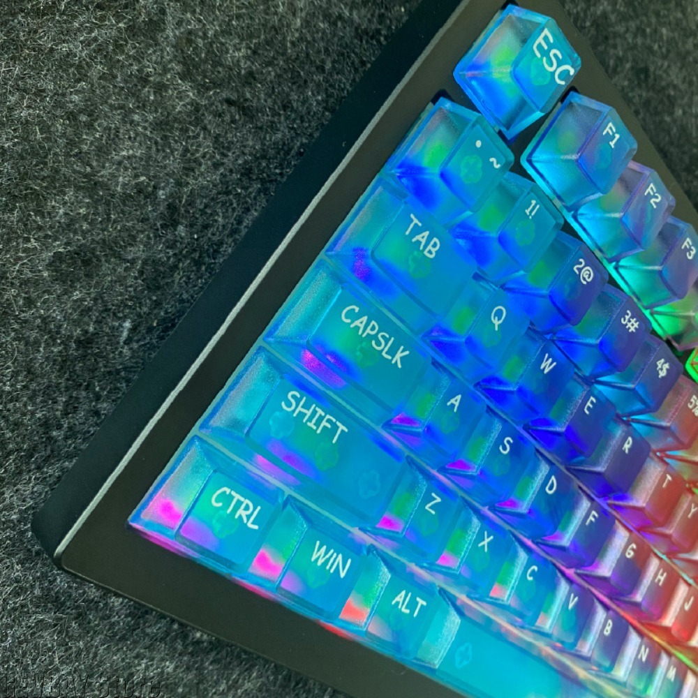 119 Keys 3D Printing Gradient  - đánh giá và giá 3D Printing Keycaps