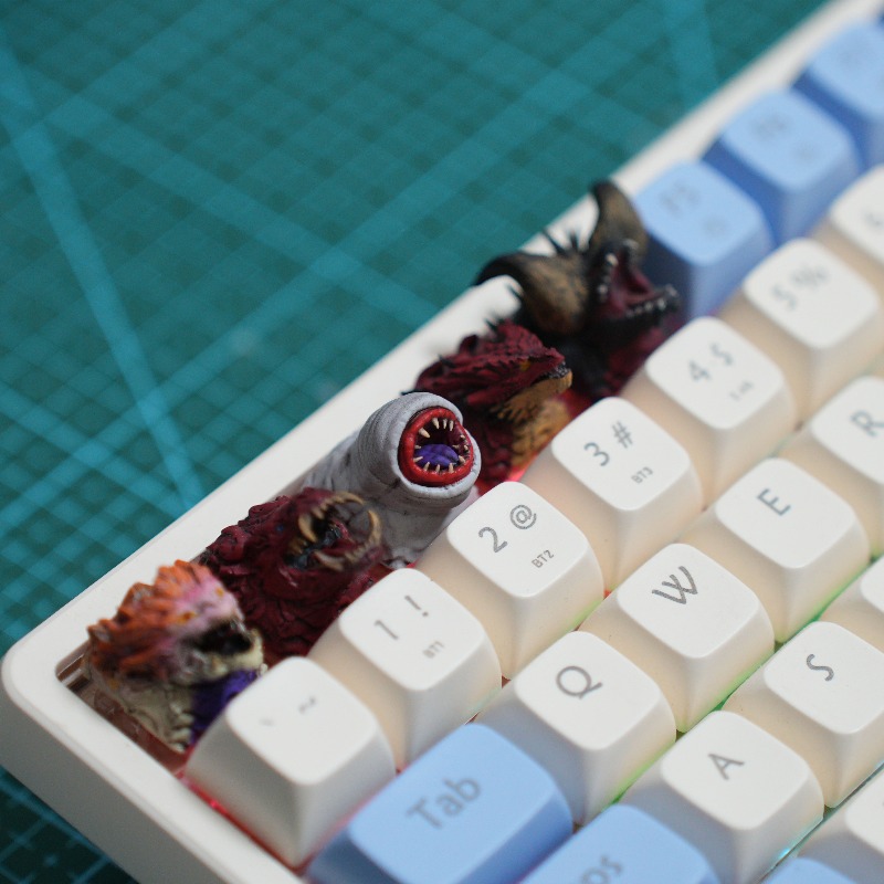 Monster Hunter Dragon Resin Cu - đánh giá và giá 3D Printing Keycaps
