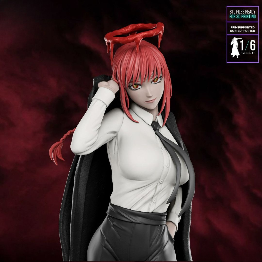 Chainsaw Girl Machima Gk Figur - đánh giá và giá 3D Printing Ptc
