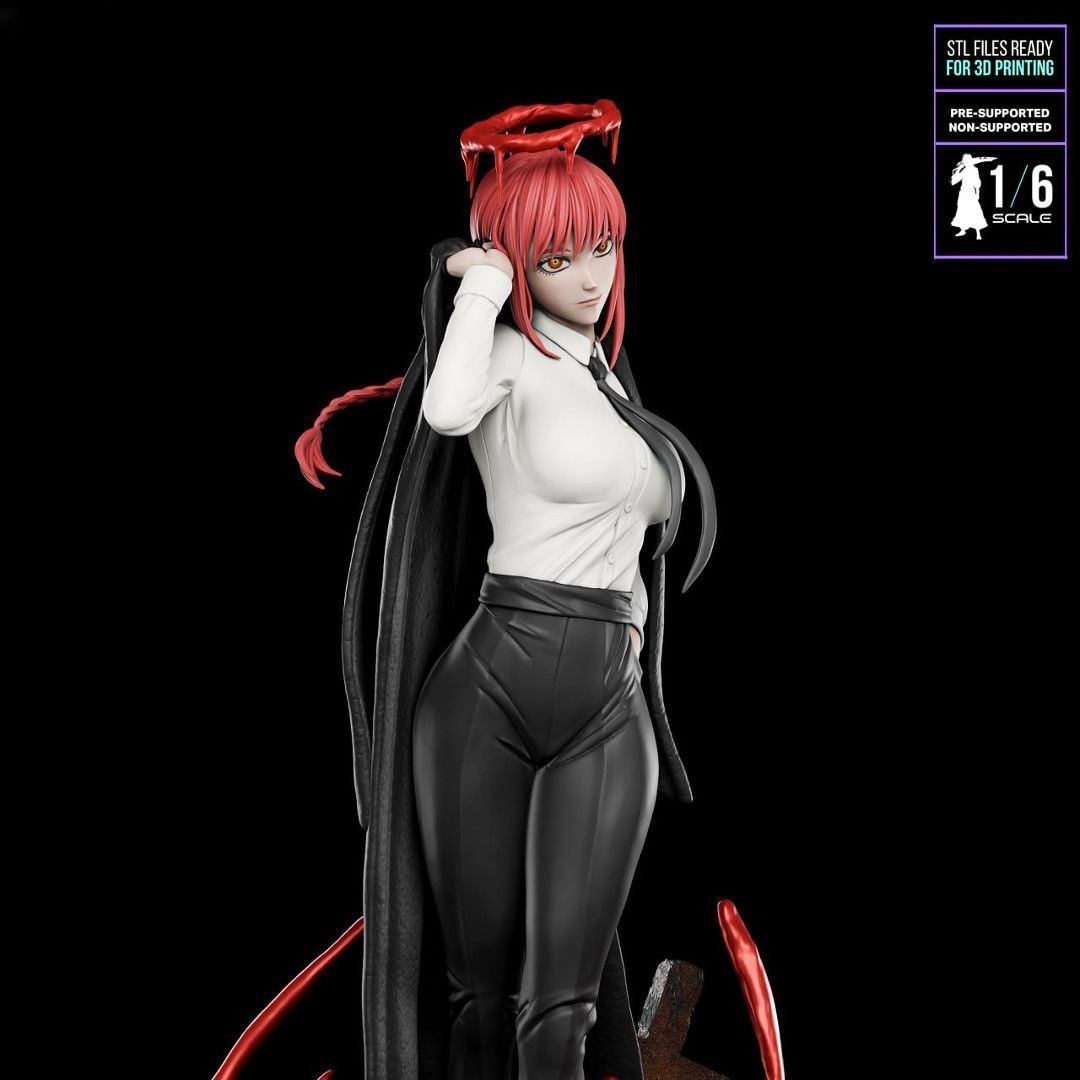 Chainsaw Girl Machima Gk Figur - đánh giá và giá 3D Printing Ptc
