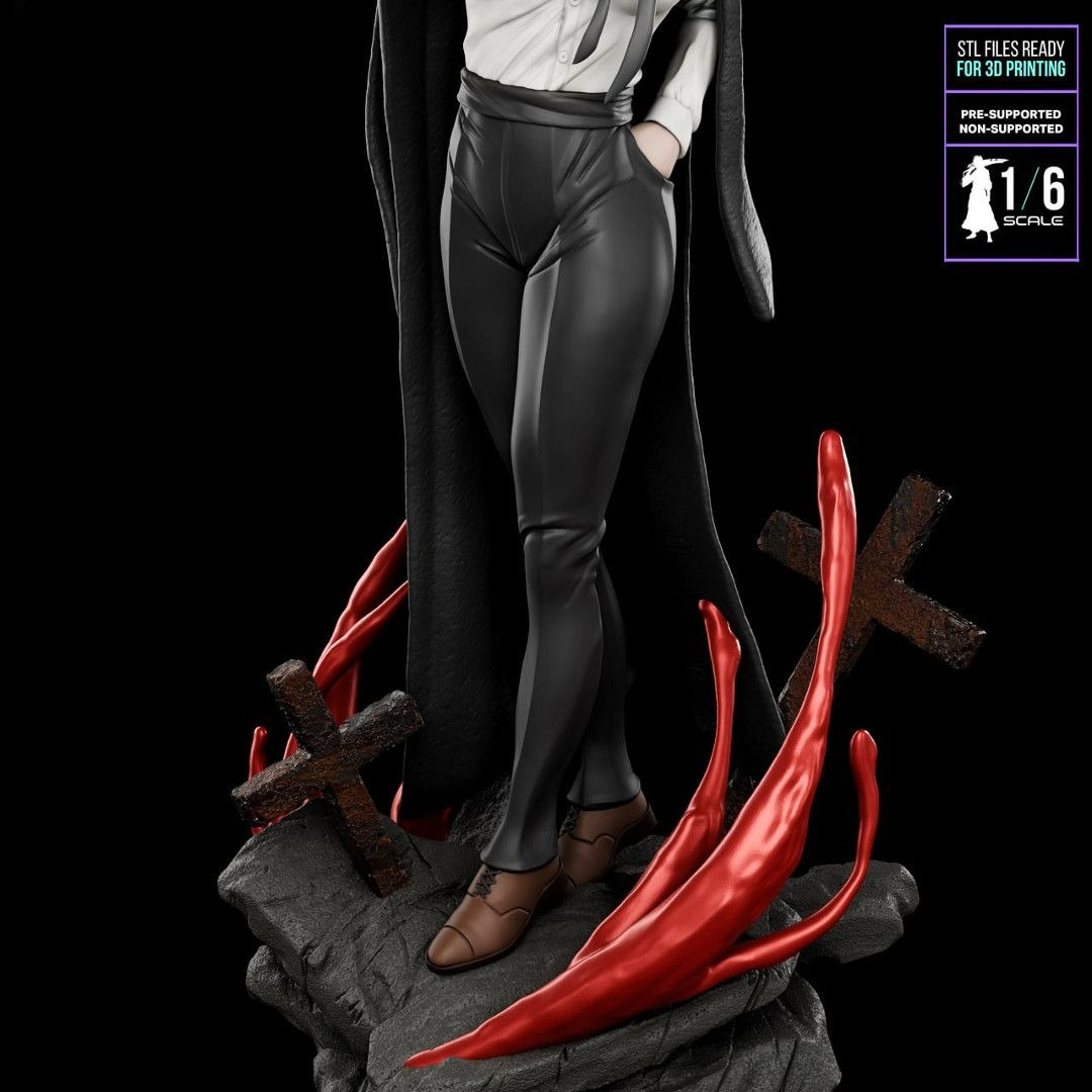 Chainsaw Girl Machima Gk Figur - đánh giá và giá 3D Printing Ptc