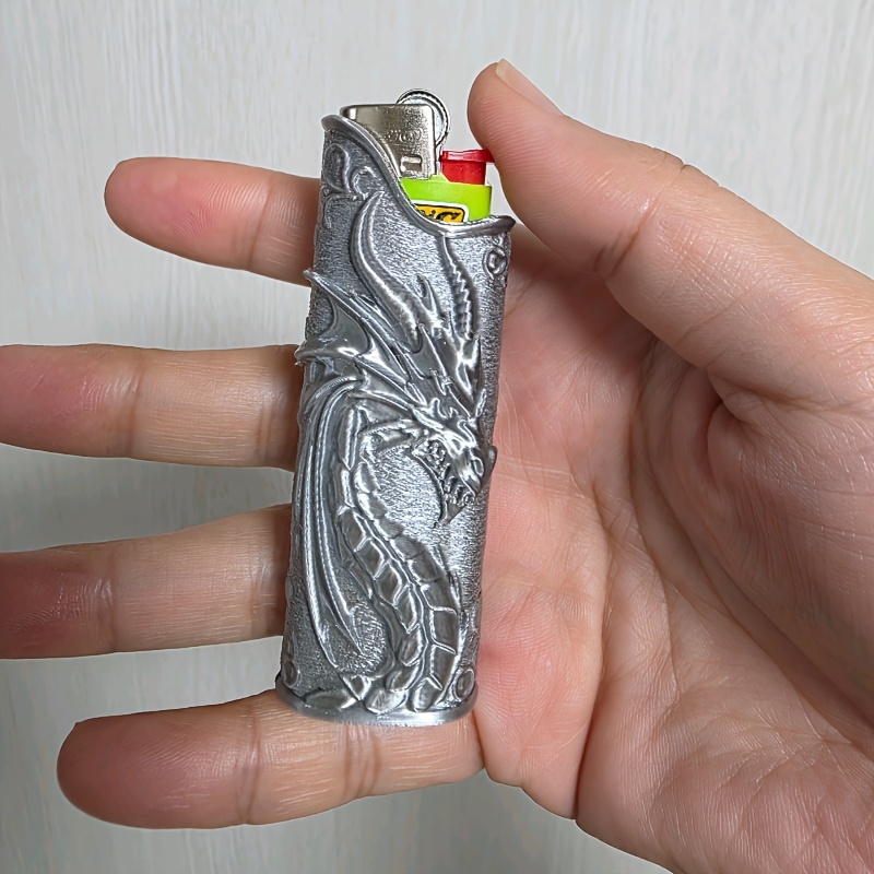 Gothic Embossed Dragon Lighter - đánh giá và giá 3D Printing Dragon