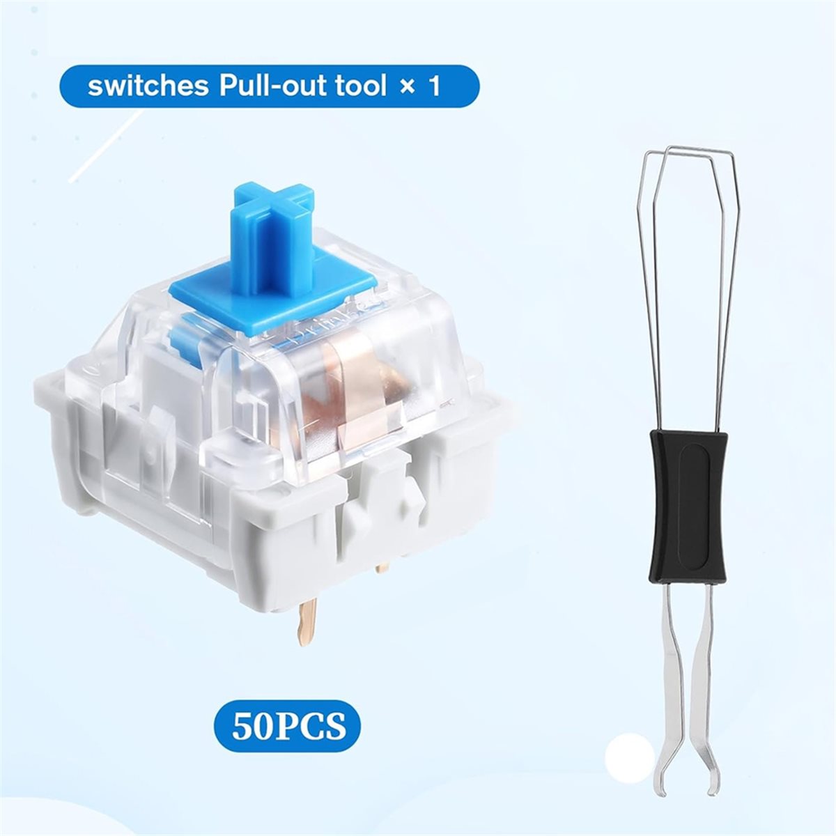 50 Blue Keyboard Clickers for  - đánh giá và giá 3D Print Removal Tool