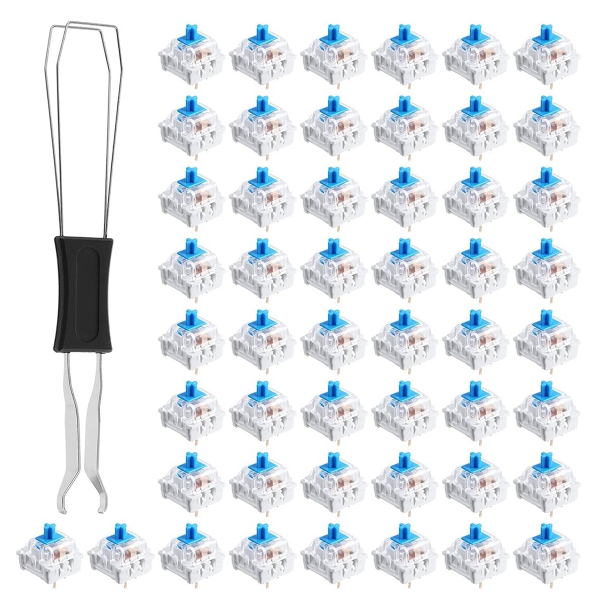 50 Blue Keyboard Clickers for  - đánh giá và giá 3D Print Removal Tool