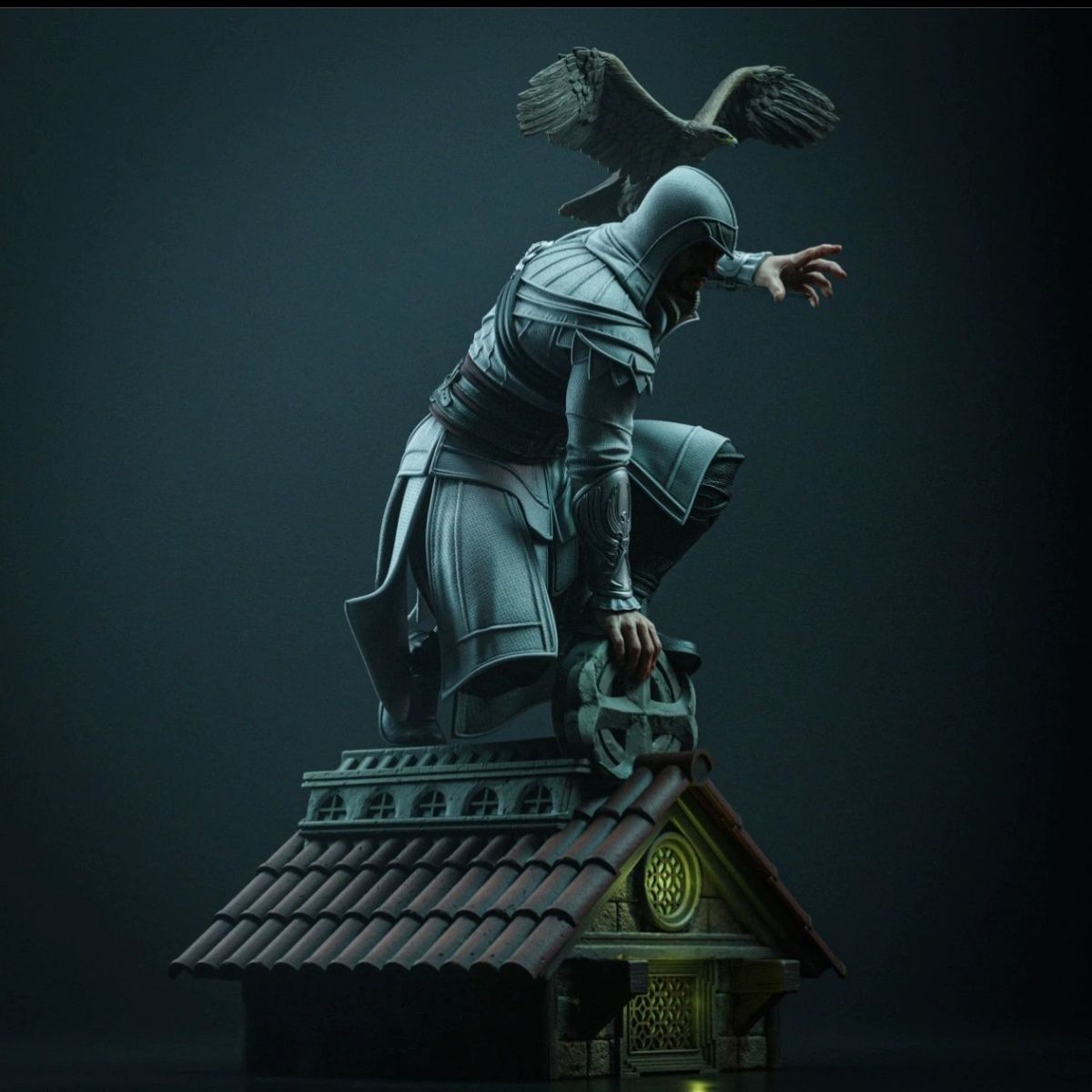 3D Printed Resin Models Creed  - đánh giá và giá 3D Printing Ptc