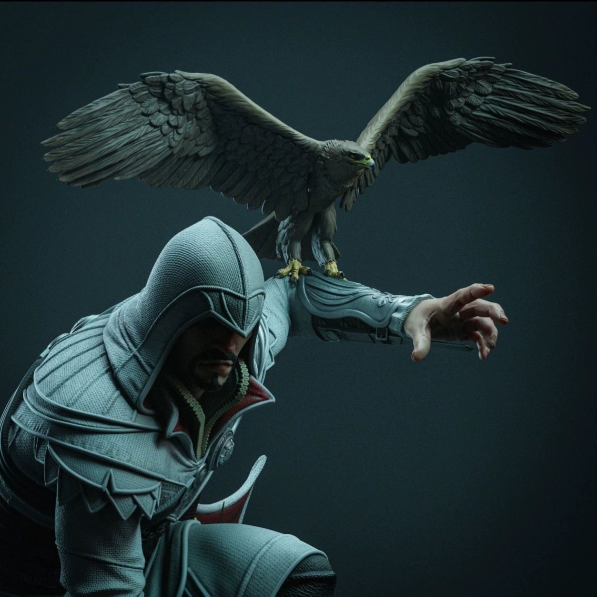 3D Printed Resin Models Creed  - đánh giá và giá 3D Printing Ptc