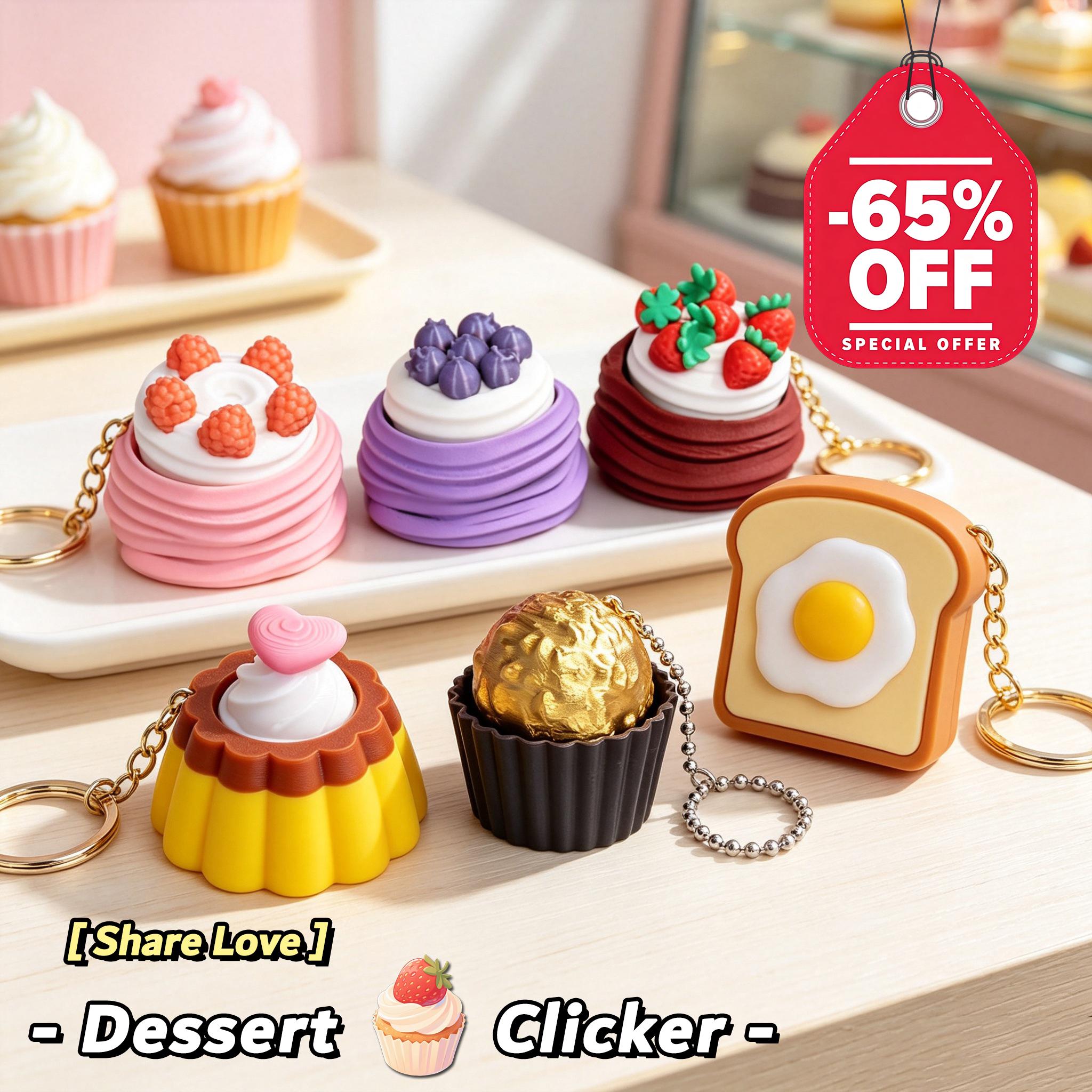 Cheese Cake Keyboard Keychain  - đánh giá và giá 3D Printing Keycaps