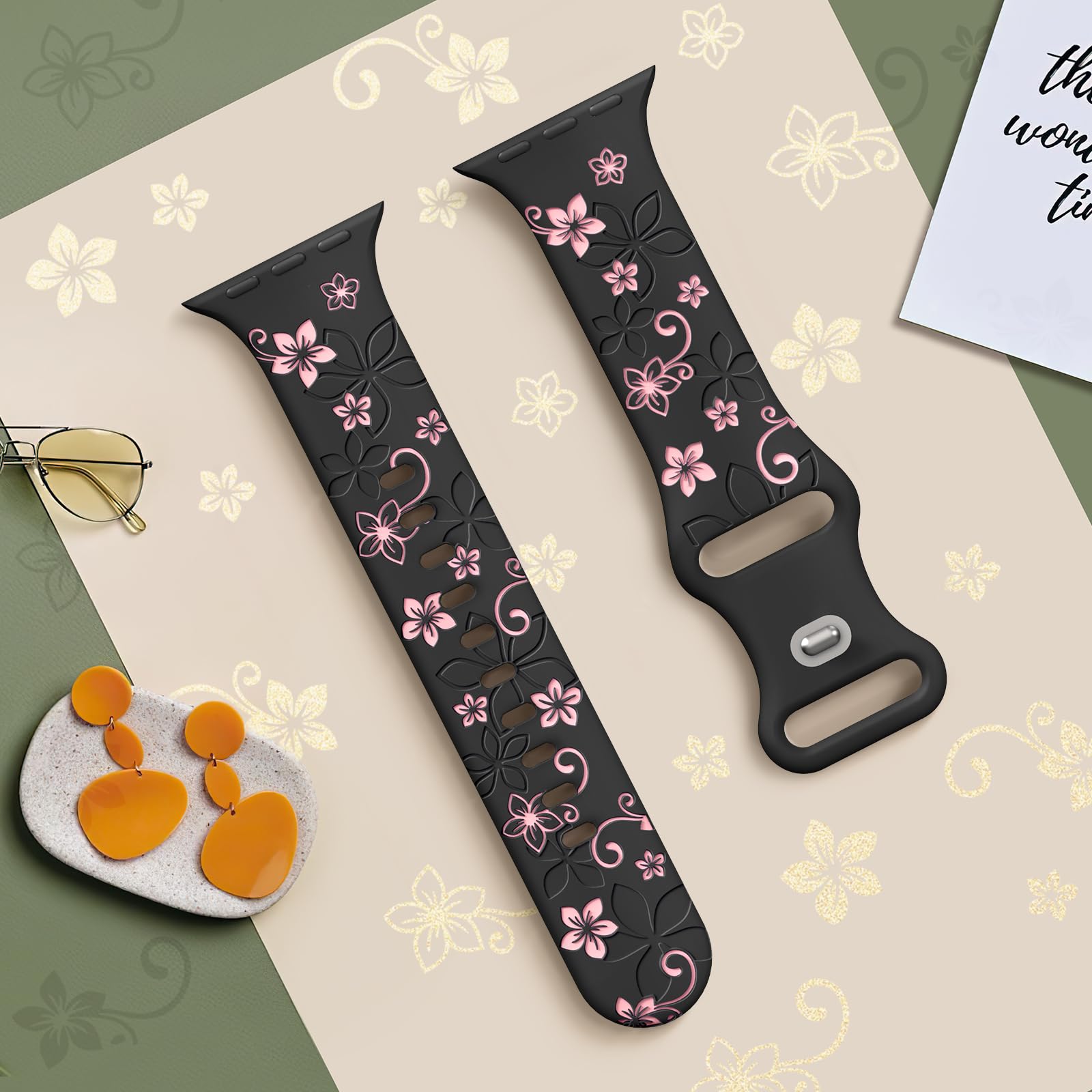 Engraved Strap For Apple Watch - đánh giá và giá 3D Printing Watch