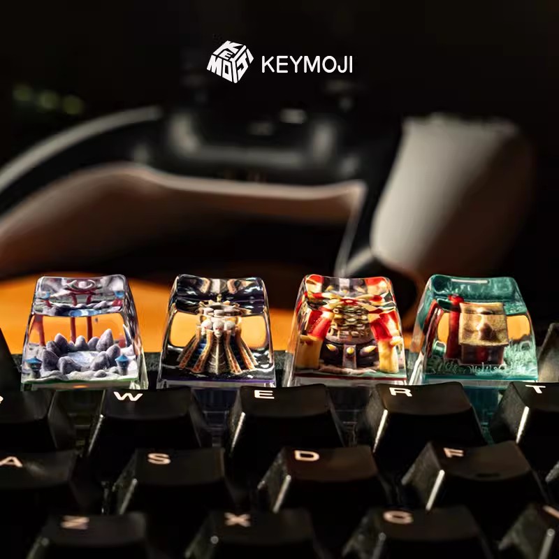 1Piece Keymoji WOW Resin Keyca - đánh giá và giá 3D Printing Keycaps