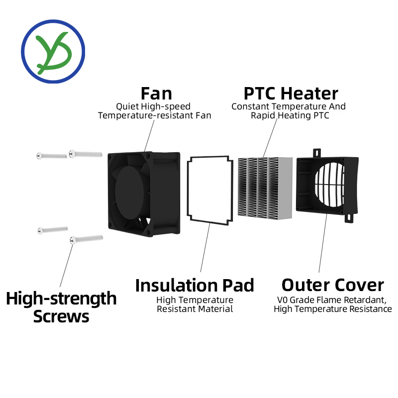 12V~220V Insulated PTC Heater  - đánh giá và giá 3D Printing Ptc