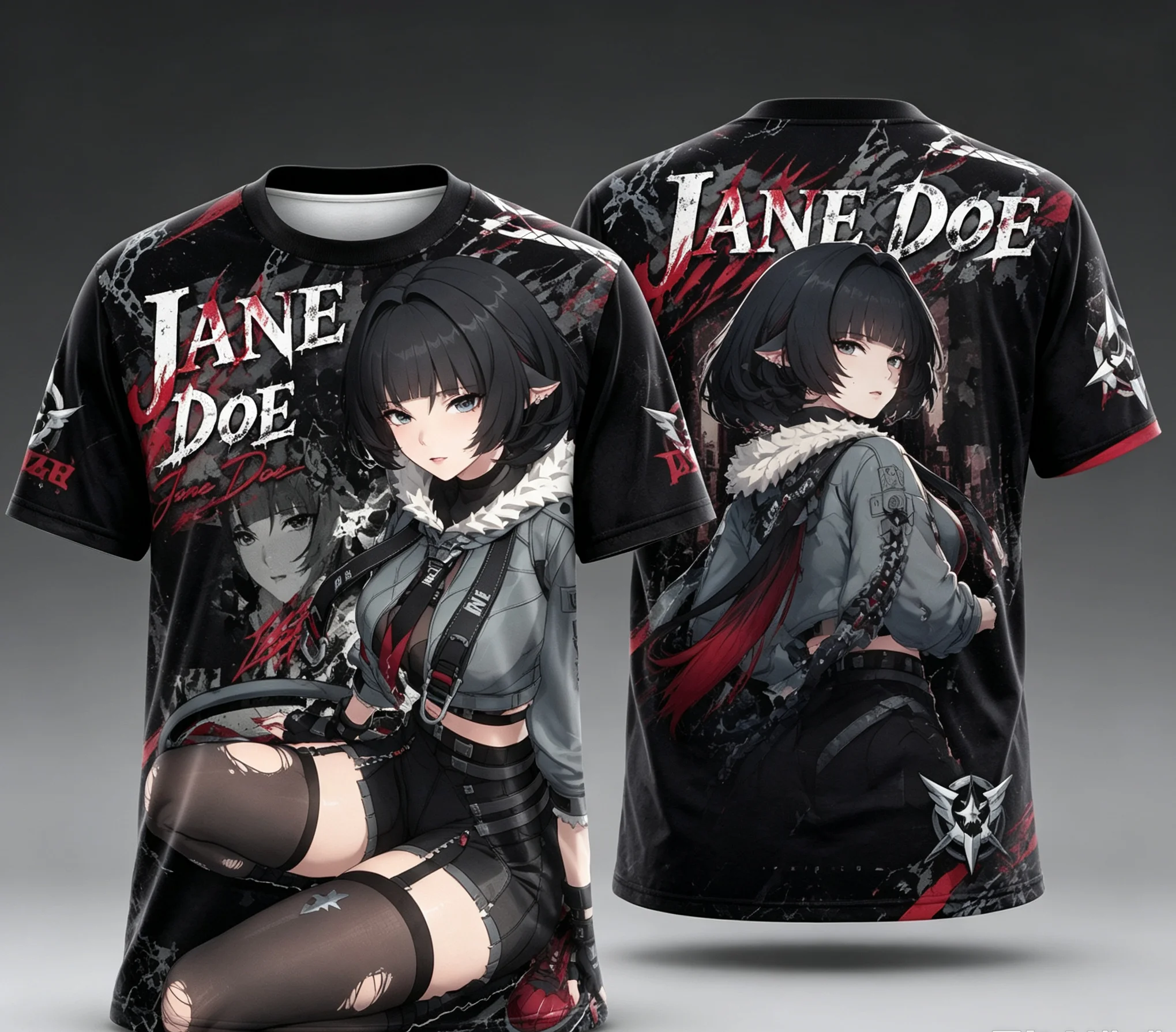 Jane Doe 3D Full‑Print T‑Shirt - đánh giá và giá 3D Printing Zone