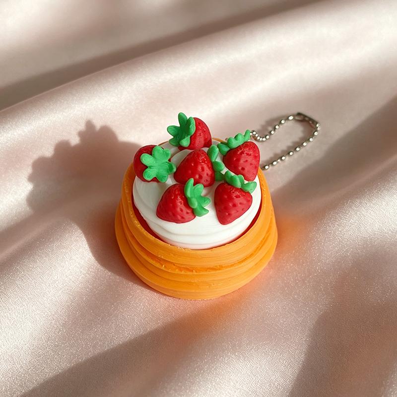 Fidget Clicker Keychain Portab - đánh giá và giá 3D Printing Ptc