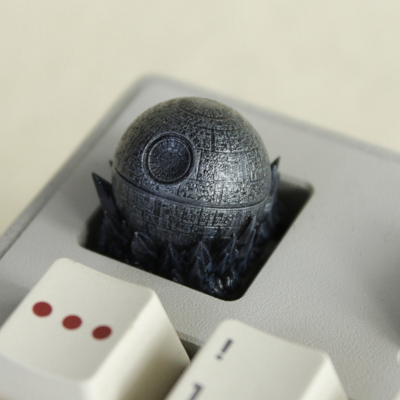 HCY Death Star Artisan Keycap  - đánh giá và giá 3D Printing Keycaps