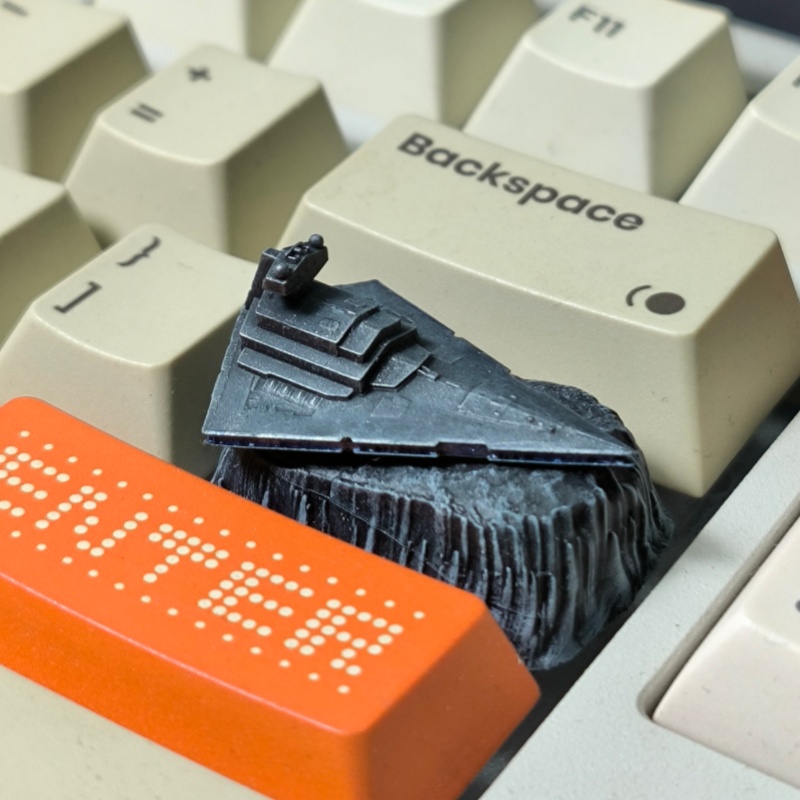 HCY Death Star Artisan Keycap  - đánh giá và giá 3D Printing Keycaps