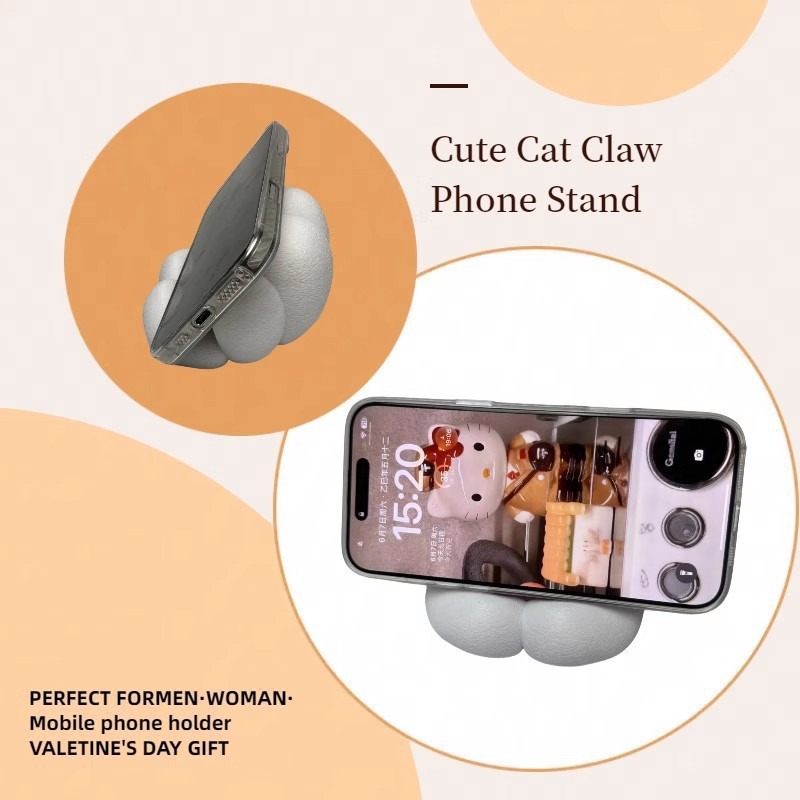 Cute Cat Paw Phone Stand, 3D P - đánh giá và giá 3D Printing Watch