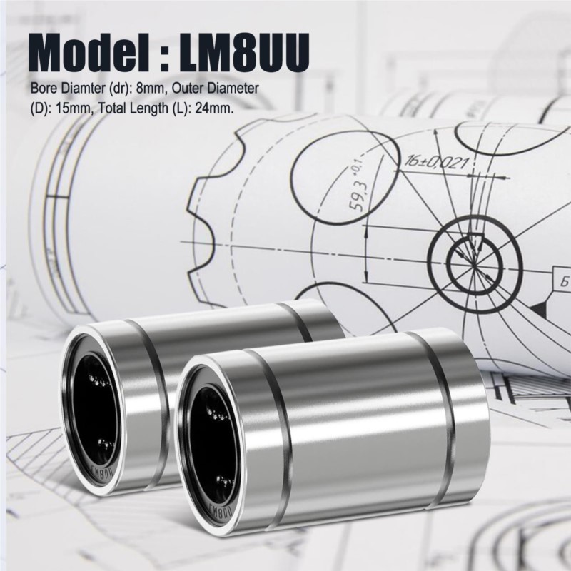4/10PCS LM8UU LM10UU LM16UU LM - đánh giá và giá 3D Printing Guide